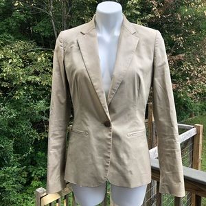 Banana Republic tapered fit lined blazer size 6